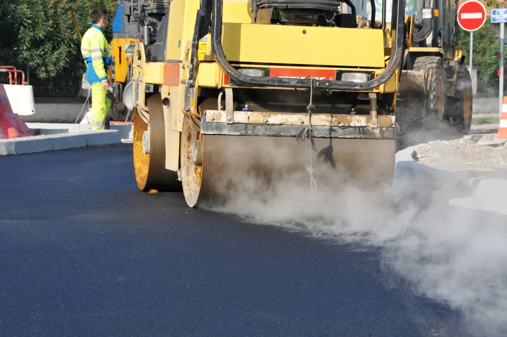 Goudronnage à Gonneville-Le Theil